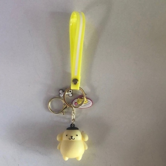 BRAND NEW 3 Sanrio Keychains:  Hello Kitty, Pom Pom, & Kerropi Keychain - Picture 7 of 7